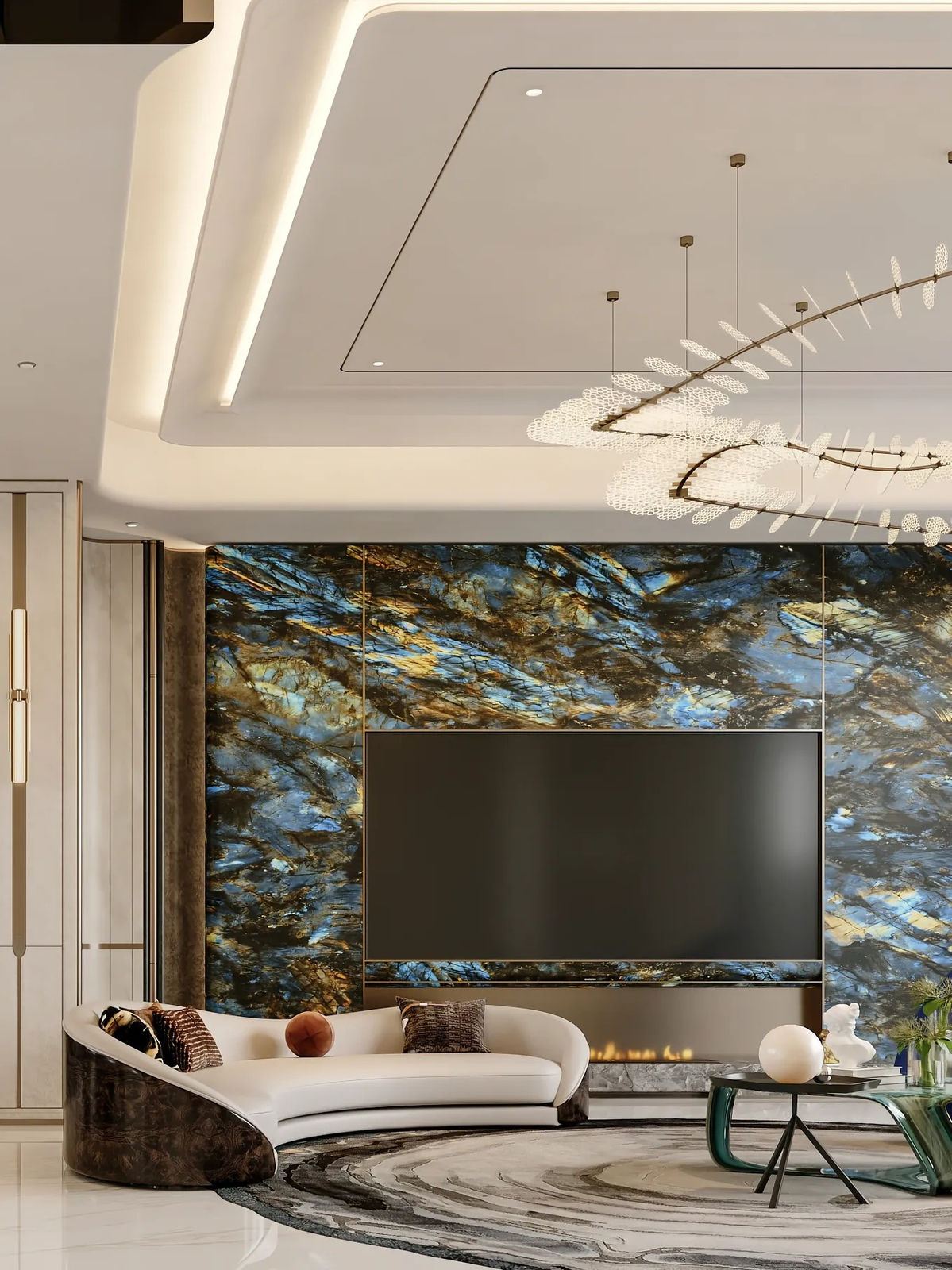 Sculptural Luxury Living