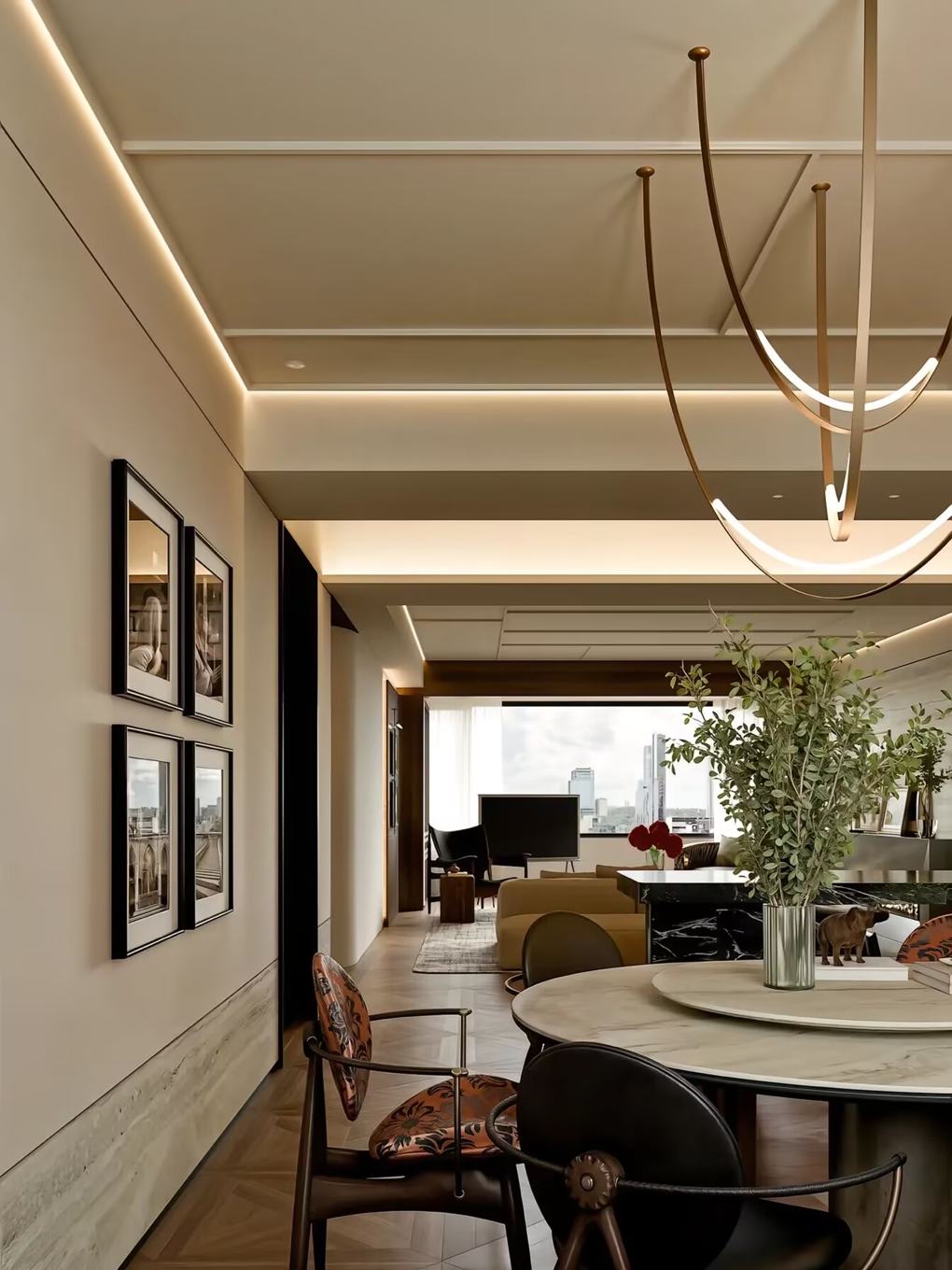 Tailored Contemporary Residence — view 8