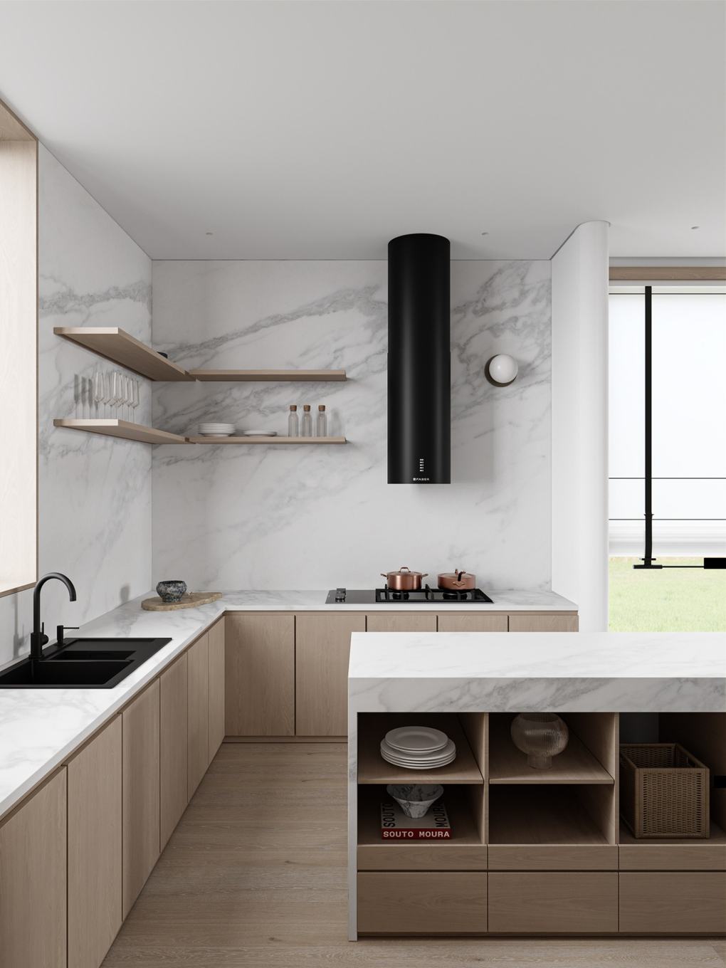 Minimalist Courtyard Residence — view 3